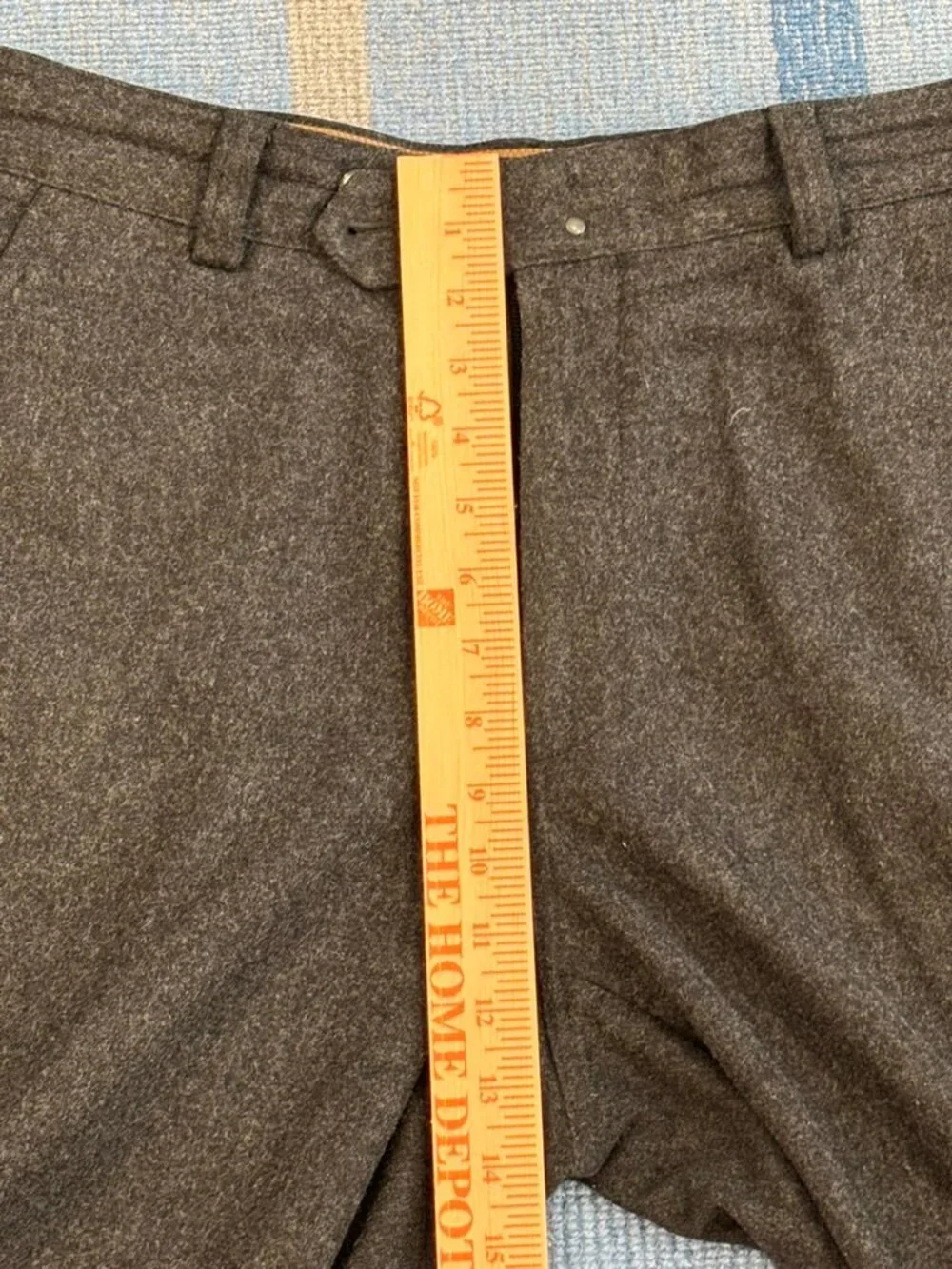 Banana Republic men's lined wool slacks, relaxed leg, 32x30, VGC